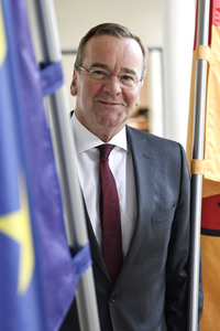 Fototermin mit Boris Pistorius in Hannover