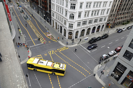Autofreie Friedrichstraße in Berlin