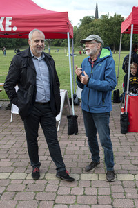 Kundgebung zum Weltfriedenstag in Dresden