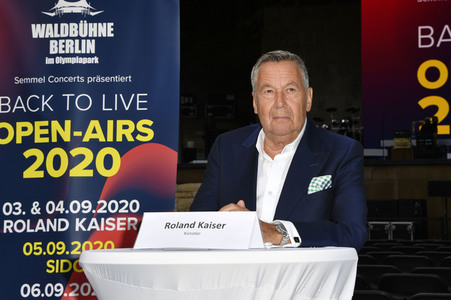 Pressekonferenz 'Back to Live' in Berlin