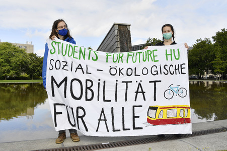 Fridays for Future Kundgebung in Berlin