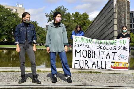 Fridays for Future Kundgebung in Berlin