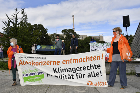 Fridays for Future Kundgebung in Berlin