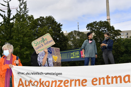 Fridays for Future Kundgebung in Berlin