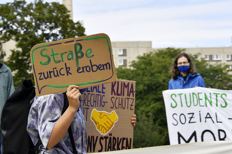 Fridays for Future Kundgebung in Berlin