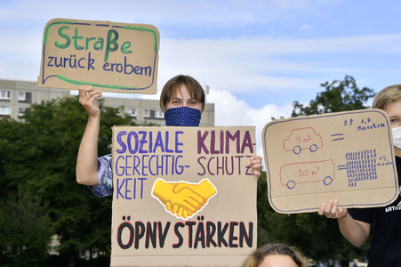 Fridays for Future Kundgebung in Berlin