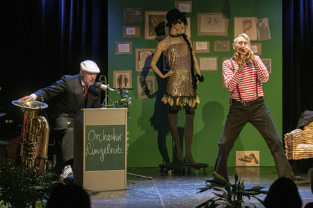 Musikalische Lesung 'Gartengeflüster - Text miez Musik' in Dresden