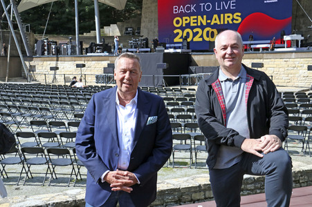 Pressekonferenz 'Back to Live' in Berlin