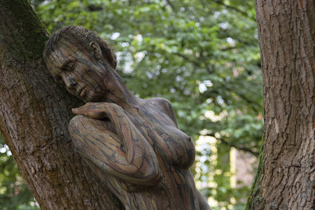 BodyArt Performance von Jörg Düsterwald in Wunstorf