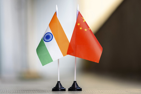 Symbolfoto Konflikt Indien und China