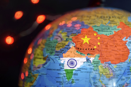 Symbolfoto Konflikt Indien und China