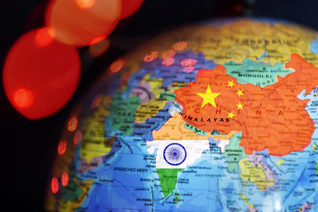 Symbolfoto Konflikt Indien und China