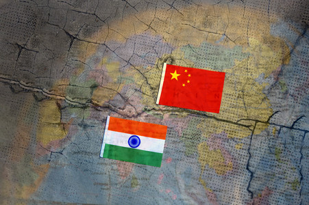 Symbolfoto Konflikt Indien und China