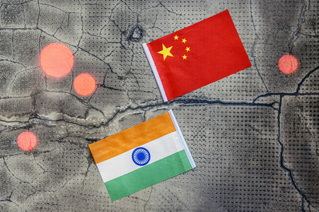 Symbolfoto Konflikt Indien und China