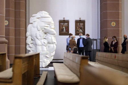 Ausstellungseröffnung von Tony Cragg in Köln