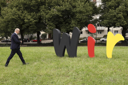 Eröffnung 'Einheits-Expo' in Potsdam