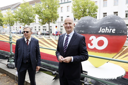 Eröffnung 'Einheits-Expo' in Potsdam