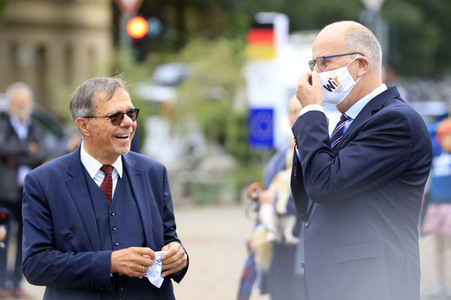 Eröffnung 'Einheits-Expo' in Potsdam