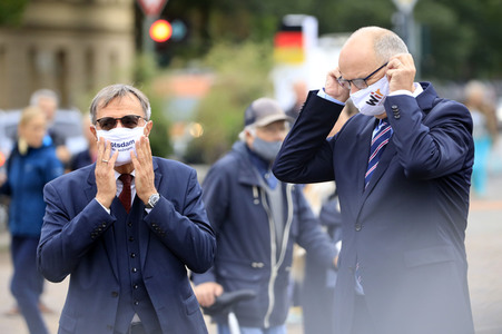 Eröffnung 'Einheits-Expo' in Potsdam