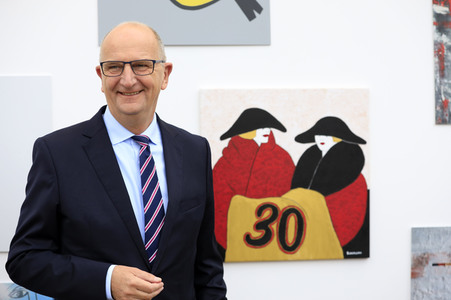 Eröffnung 'Einheits-Expo' in Potsdam