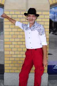 Fototermin mit Meinhard Neumann in Halle