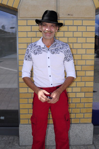 Fototermin mit Meinhard Neumann in Halle