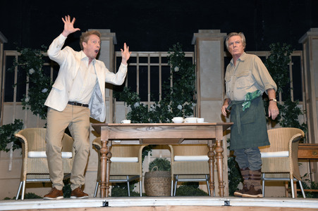 Theaterprobe 'Halbe Wahrheiten' in München