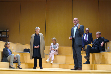 Theaterprobe 'Gott' in Berlin