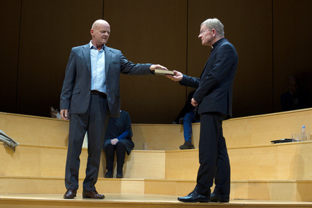 Theaterprobe 'Gott' in Berlin