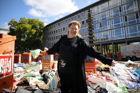Installation 'Tableau des Vergessens' in Köln