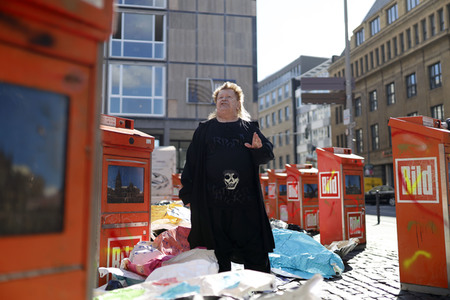 Installation 'Tableau des Vergessens' in Köln