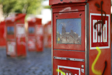 Installation 'Tableau des Vergessens' in Köln