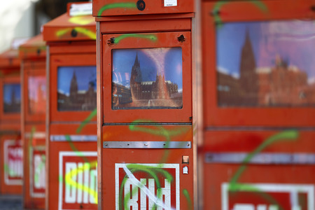 Installation 'Tableau des Vergessens' in Köln