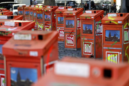 Installation 'Tableau des Vergessens' in Köln
