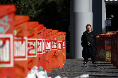 Installation 'Tableau des Vergessens' in Köln