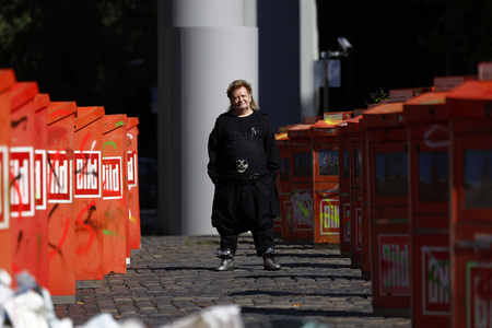 Installation 'Tableau des Vergessens' in Köln