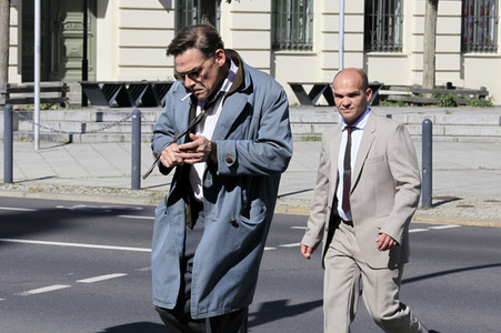 Dreharbeiten zum ARD-Fernsehfilm '3 1/2 Stunden' in Görlitz