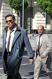 Dreharbeiten zum ARD-Fernsehfilm '3 1/2 Stunden' in Görlitz