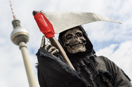 Demostratioin der Kultur-und Veranstaltungsbranche in Berlin