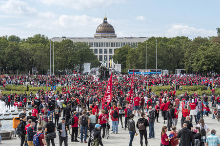 Demostratioin der Kultur-und Veranstaltungsbranche in Berlin