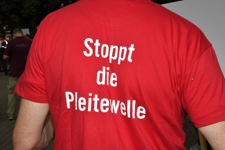 Demostratioin der Kultur-und Veranstaltungsbranche in Berlin