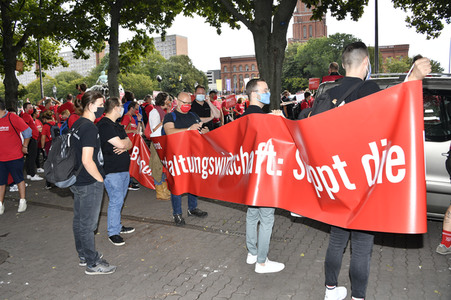 Demostratioin der Kultur-und Veranstaltungsbranche in Berlin