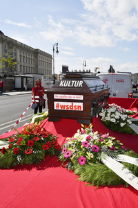 Demostratioin der Kultur-und Veranstaltungsbranche in Berlin