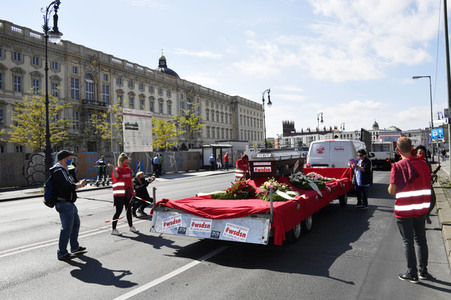 Demostratioin der Kultur-und Veranstaltungsbranche in Berlin