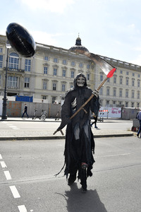 Demostratioin der Kultur-und Veranstaltungsbranche in Berlin