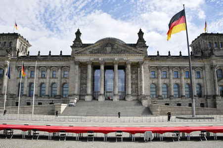 Demostratioin der Kultur-und Veranstaltungsbranche in Berlin