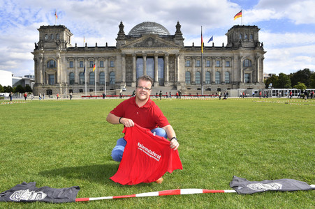 Demostratioin der Kultur-und Veranstaltungsbranche in Berlin