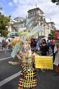 Demostratioin der Kultur-und Veranstaltungsbranche in Berlin