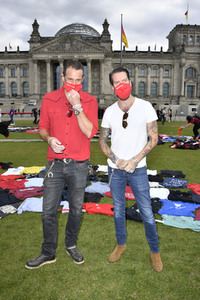 Demostratioin der Kultur-und Veranstaltungsbranche in Berlin