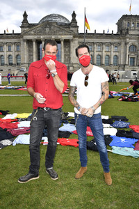 Demostratioin der Kultur-und Veranstaltungsbranche in Berlin